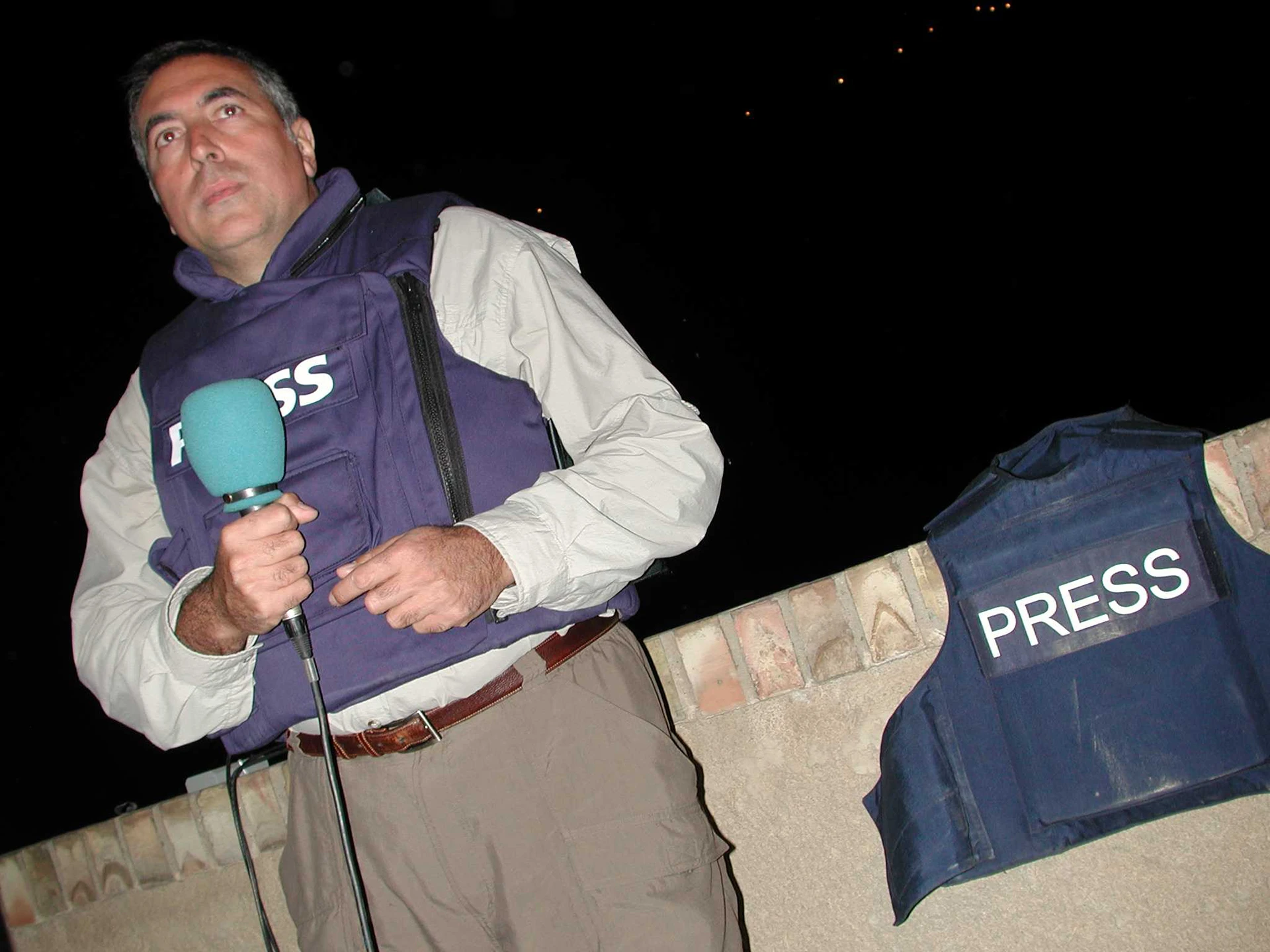 Gustavo Sierra, corresponsal de Guerra