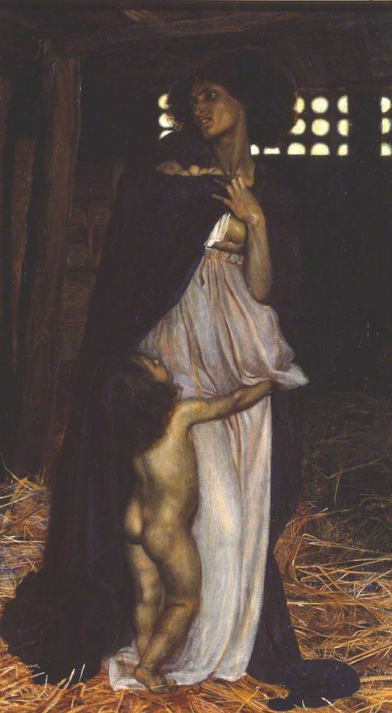 La esclava por William Richmond (1886)