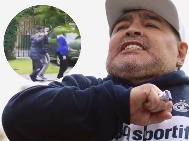 Difunden un emotivo video casero que sería la última imagen de Diego  Maradona con vida – GENTE Online