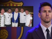 La foto de Messi con los jugadores del PSG