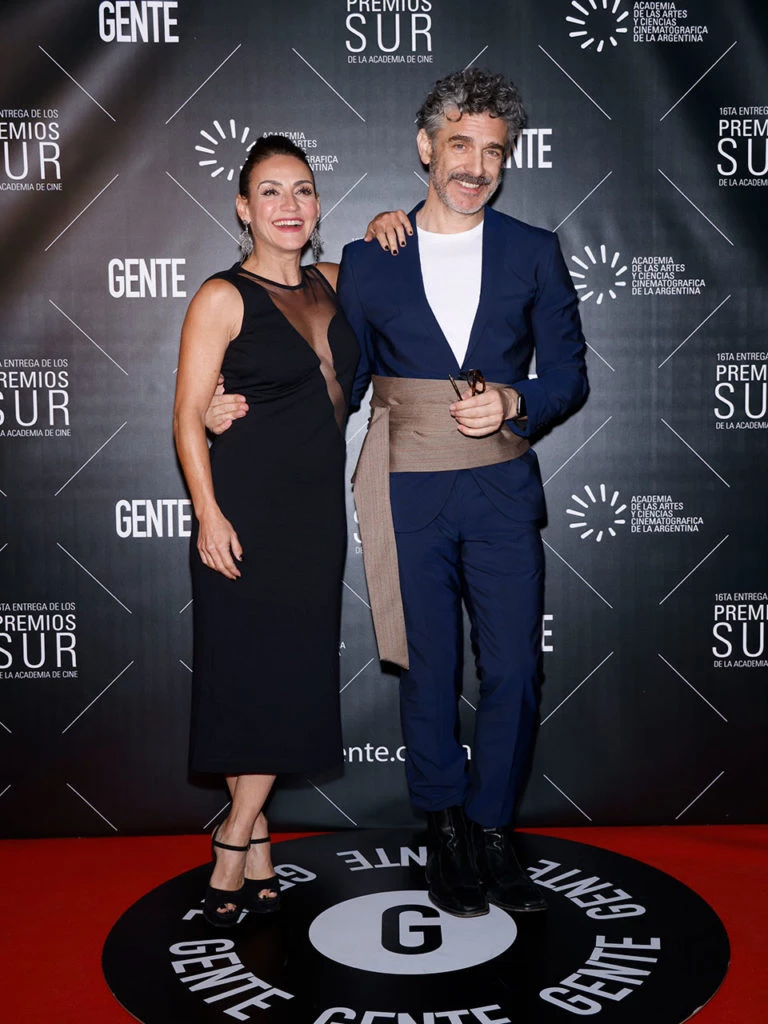 Eleonora Wexler y Leonardo Sbaraglia en los Premios Sur 2022