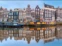 El canal de Singel de Ámsterdam. 