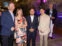 Aleksandra Piatkowska, Embajadora de Polonia en Argentina, junto a su esposo, Jacek Piatkowski y Eduardo Cardoza Mata, Embajador de El Salvador, junto a su pareja, Ignacio Russo