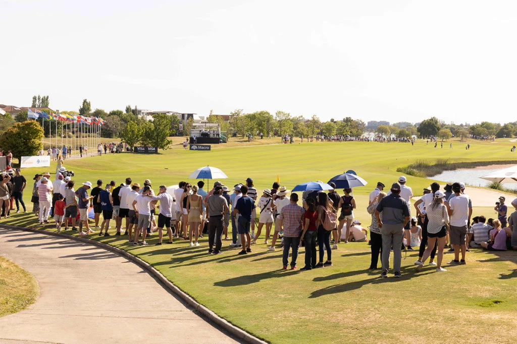 El Nordelta Golf Club en la última jornada del 116º VISA Open de Argentina