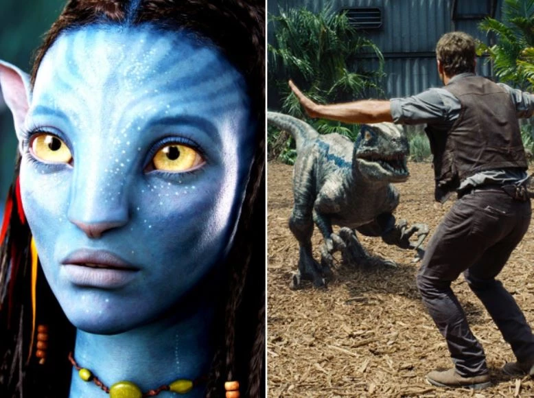 Avatar y Jurassic World, entre los films más taquilleros de todos los tiempos