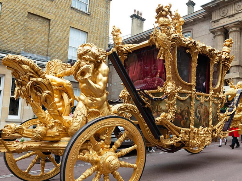 El icónico carruaje de Inglaterra: Gold State Coach