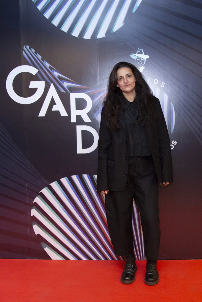 Julieta Laso en la Alfombra Roja de los Premios Gardel. Foto: Rodrigo Alonso/Gentileza CAPIF