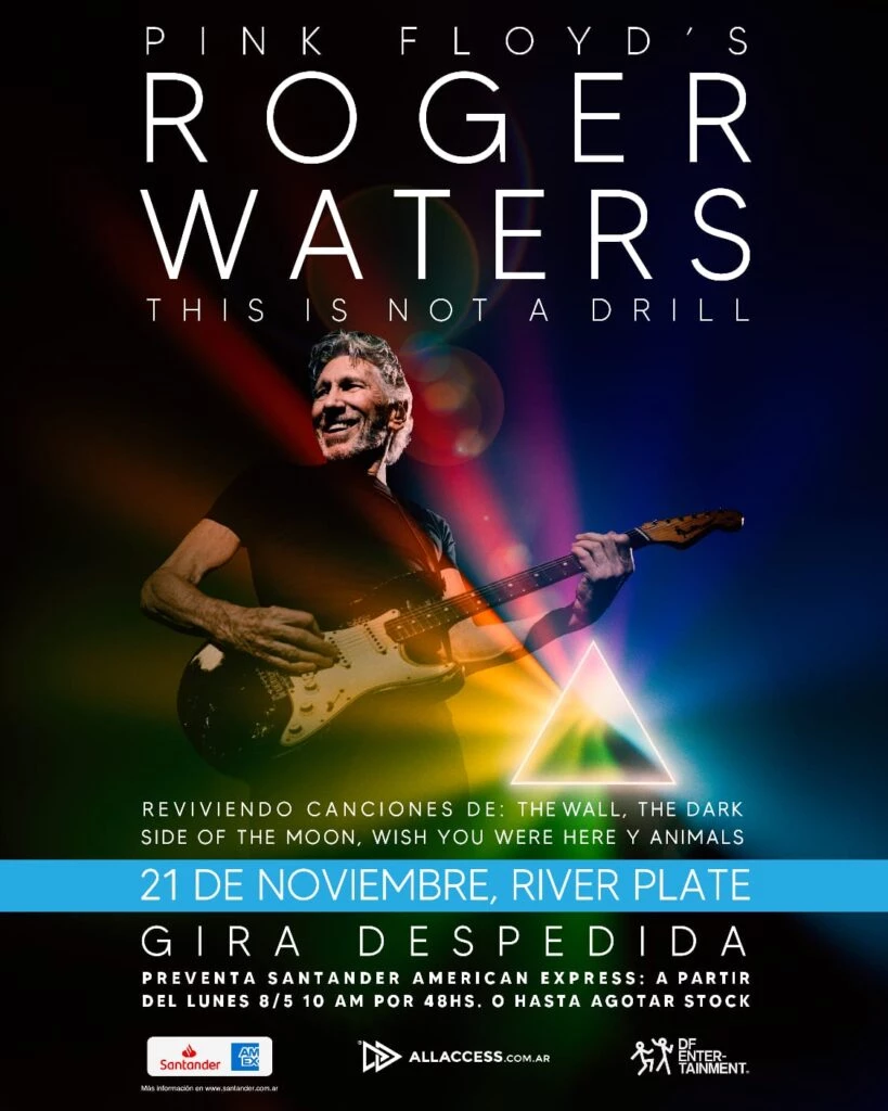 Roger Waters vuelve a Argentina. Foto archivo 