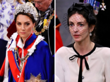 Kate Middleton y la supuesta amante de William, Rose Hanbury estuvieron cara a cara en la Coronación de Carlos III