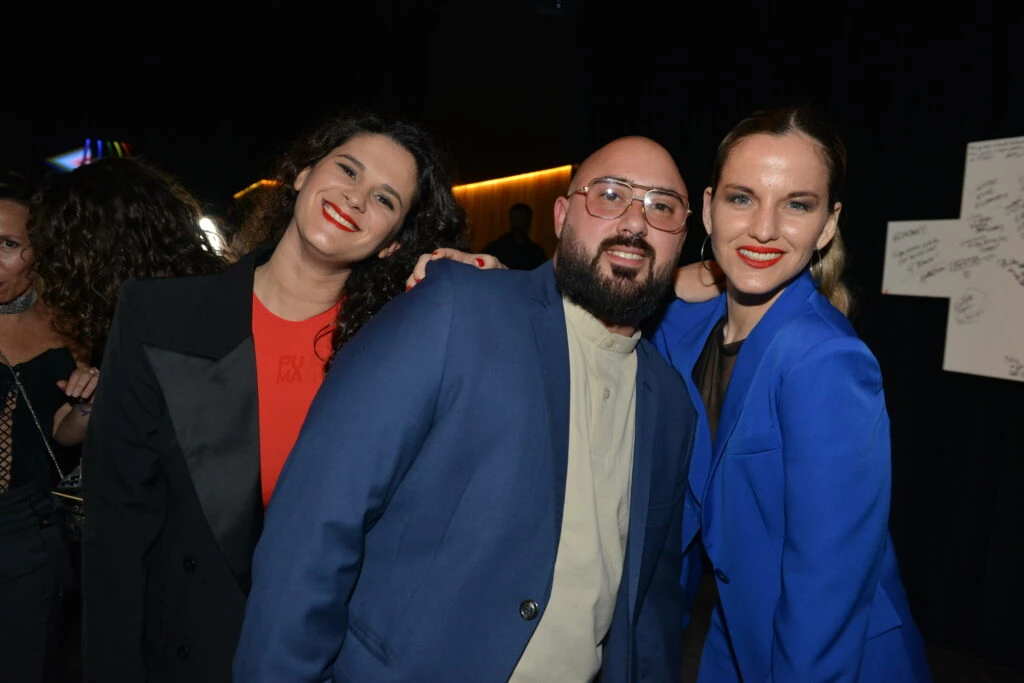 Agustín Barletta, Sofía Elliot y Valentina Godfrid