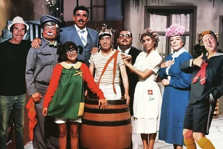 Cast of El Chavo del 8. File photo. 
