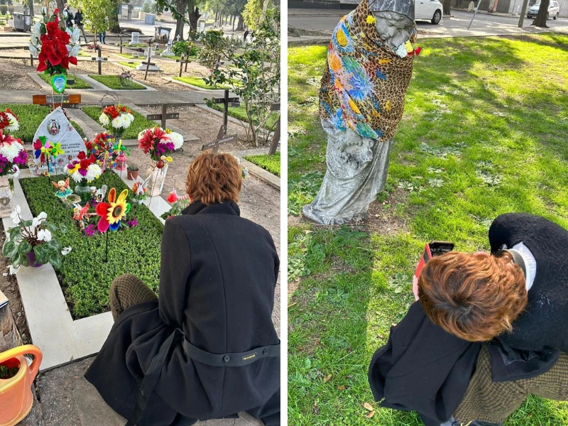 Sofía Gala reveló su pasión por los cementerios