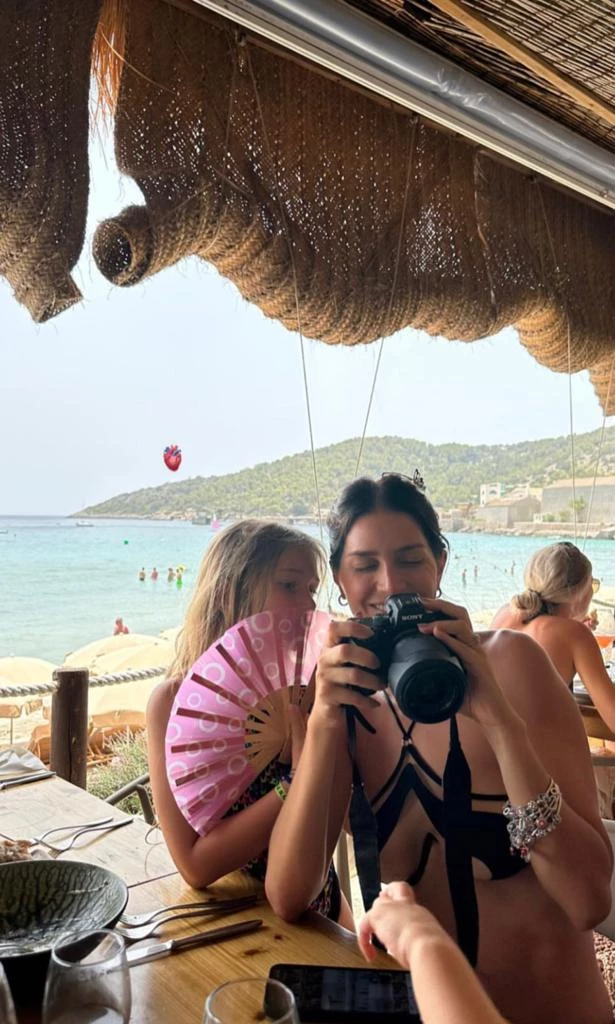 Zaira Nara y su hija Maleika, de vacaciones en Ibiza