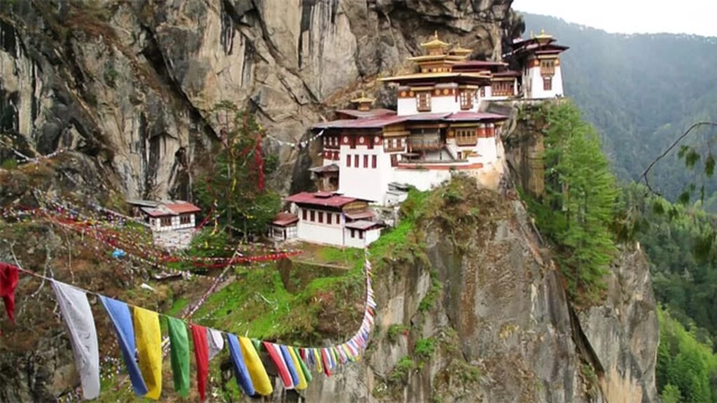 Monasterio del Nido del Tigre, Bután. Foto archivo. 