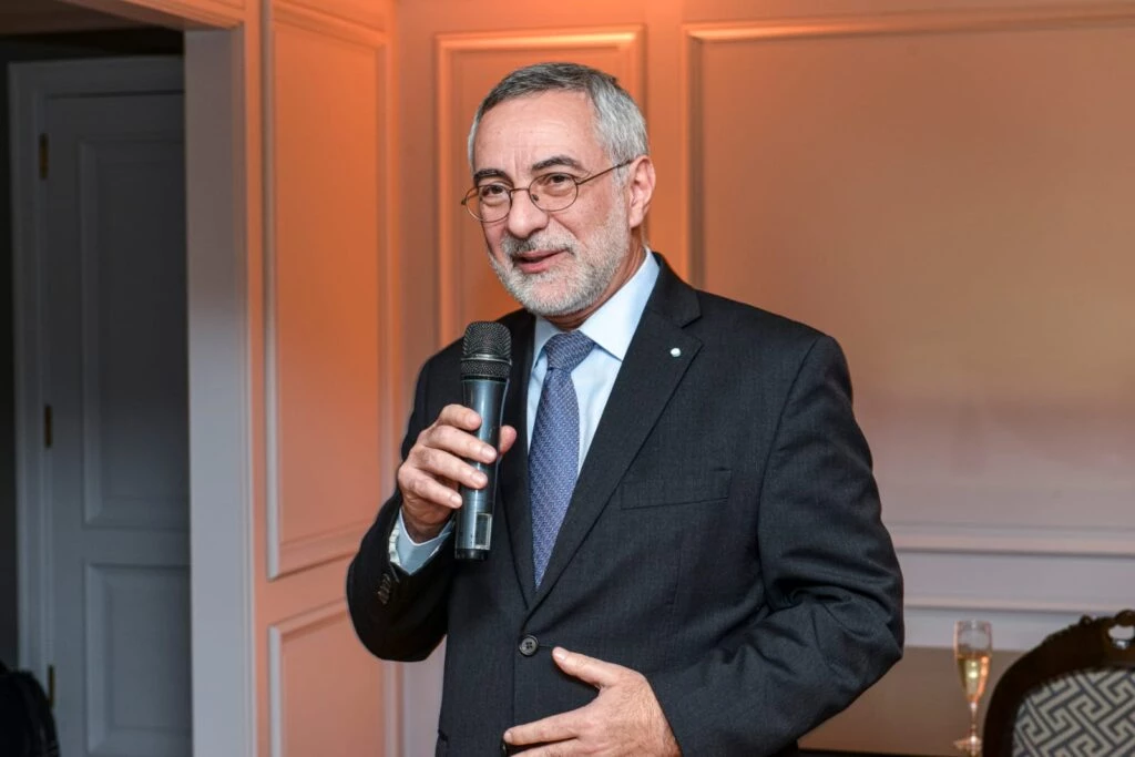Julio Glinternick Bitelli, Embajador de Brasil, en su discurso