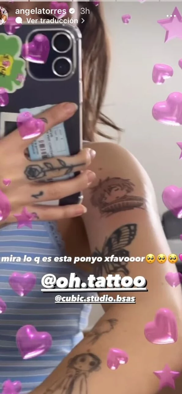 El tatuaje de Angela Torres